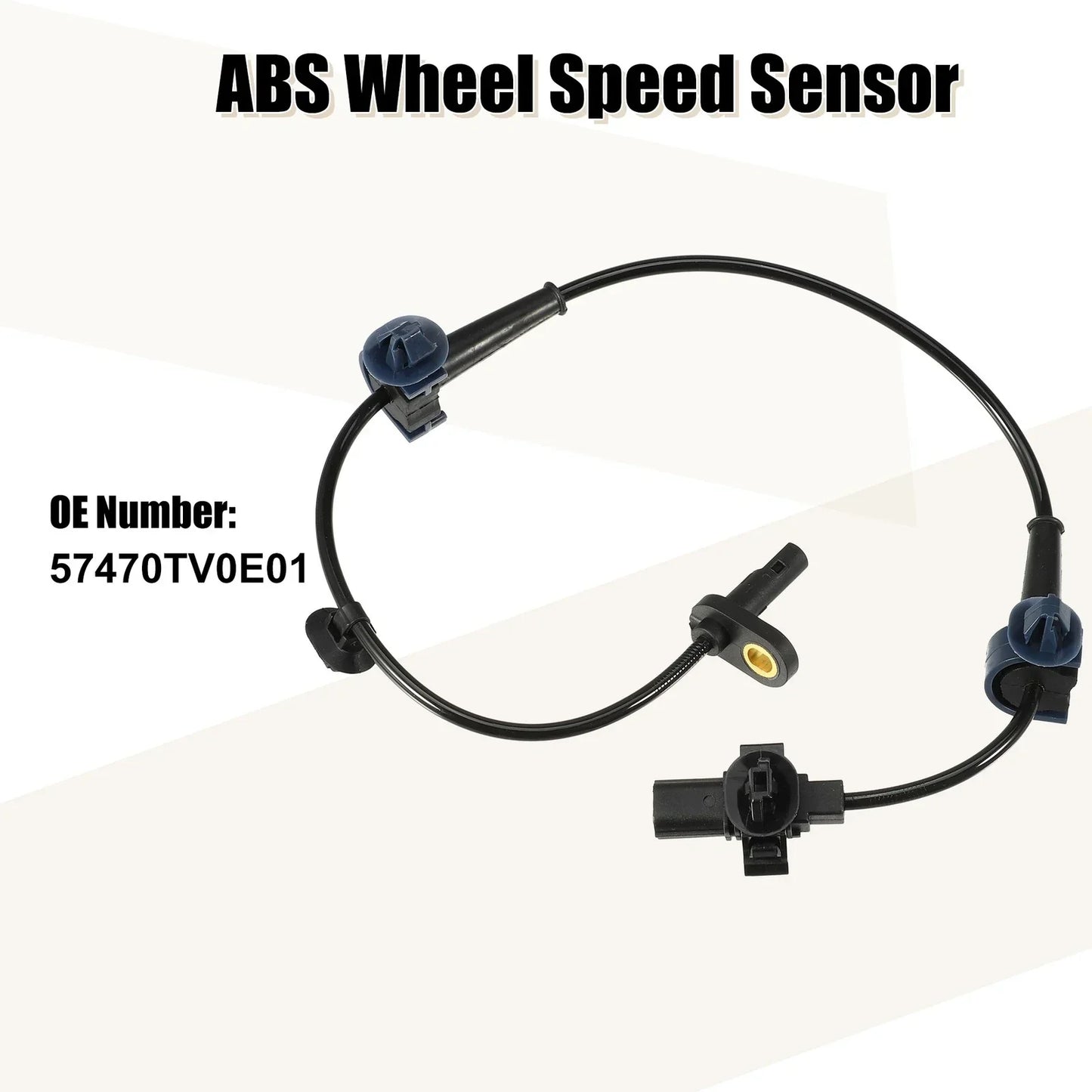 ABS Wheel Speed Sensor for Honda Civic IX (2002-2012) - 1 x No.57470TV0E01