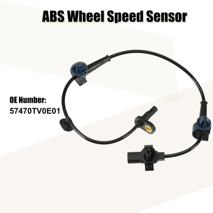 ABS Wheel Speed Sensor for Honda Civic IX (2002-2012) - 1 x No.57470TV0E01