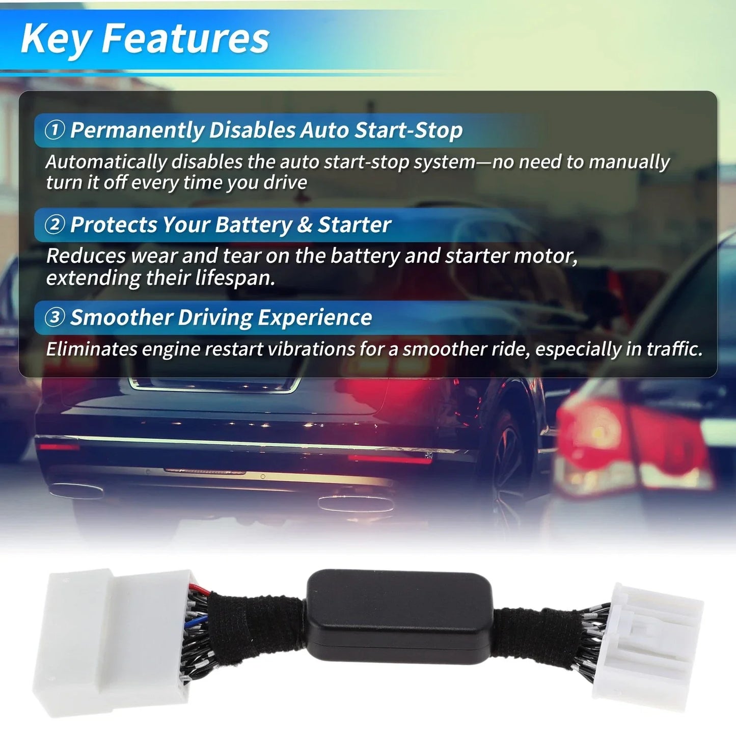 Auto Start Stop Eliminator for Hyundai Santa Fe (2019-2020)