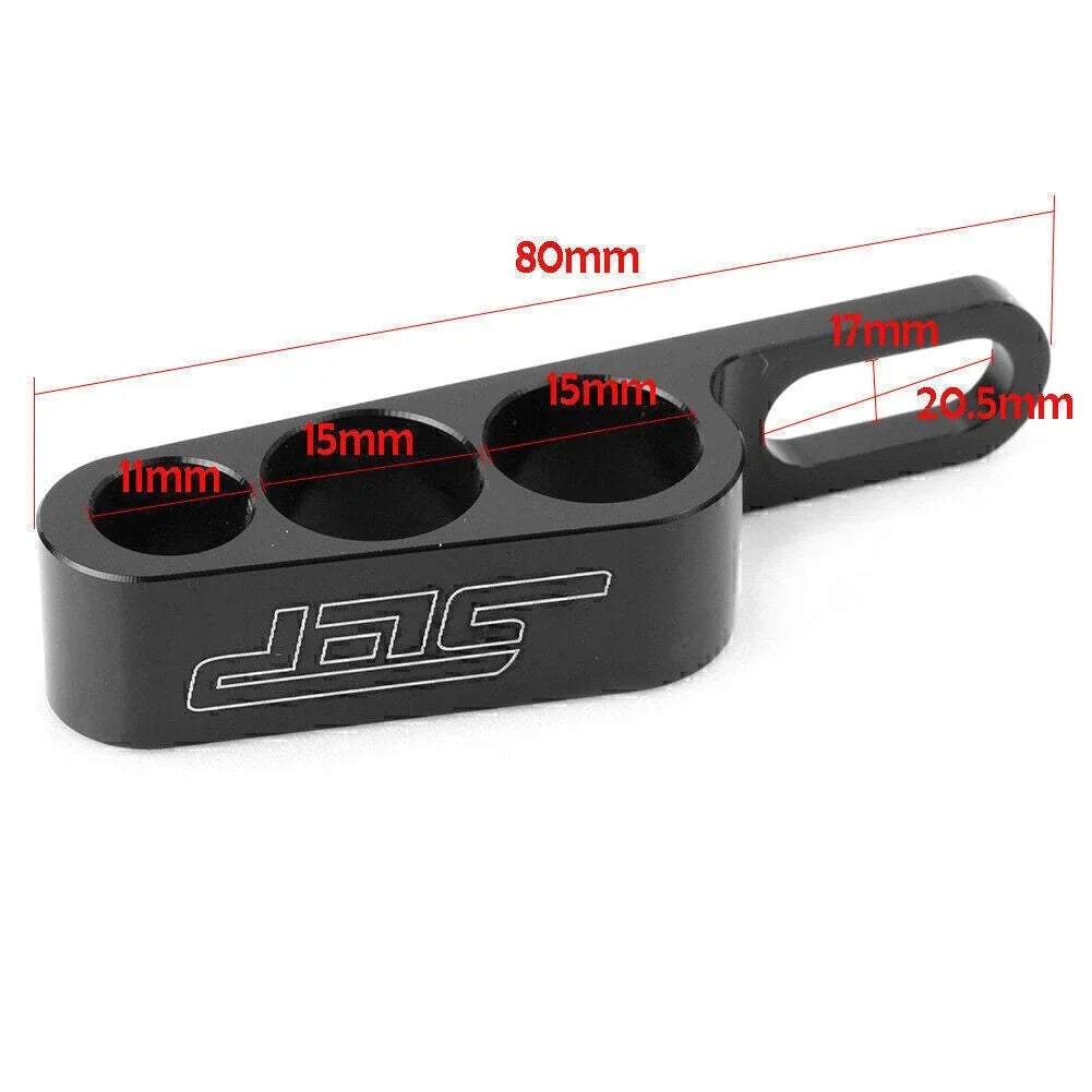Universal Aluminum Oil Pipe Stand Bracket RED for YAMAHA R1