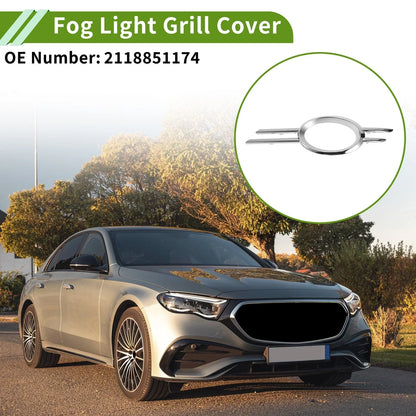 Front Left Fog Light Grill for Mercedes Benz W211 (2003-2009)