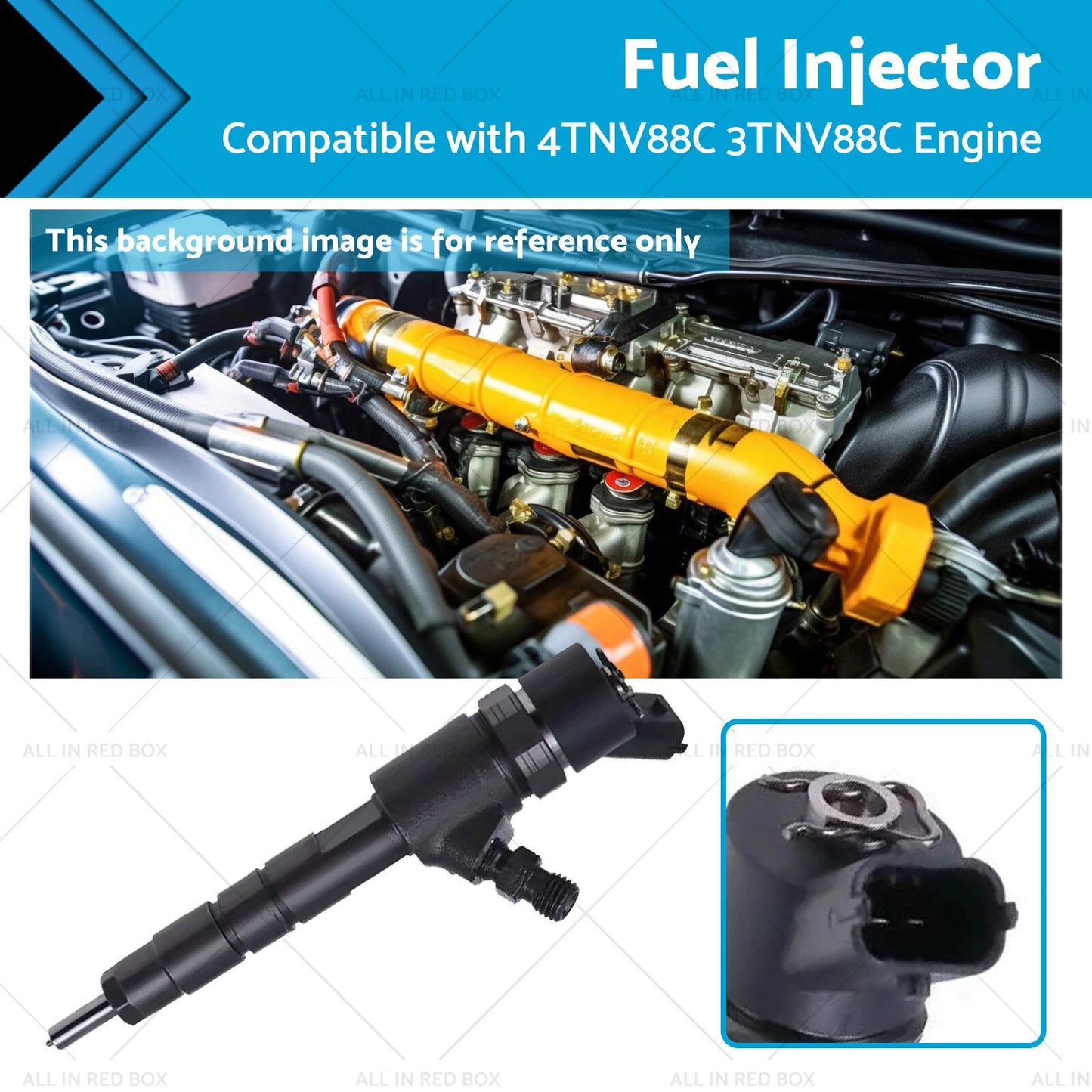 Fuel Injector for 4TNV88C 3TNV88C Engine