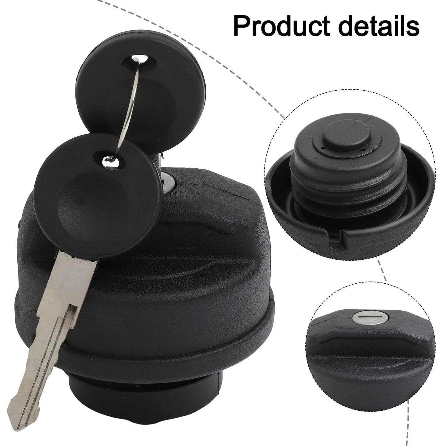 2 x ABS Fuel Tank Cap for Beetle Polo Caddy
