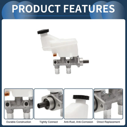 Brake Master Cylinder with Reservoir for Hyundai i10 (2007-2010)