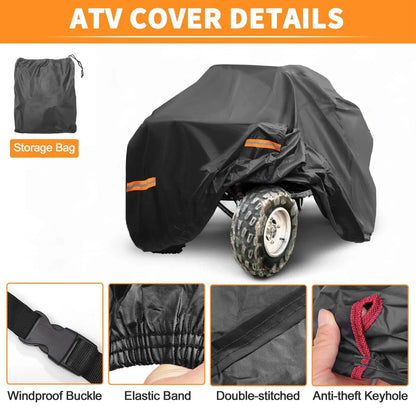 Waterproof ATV Cover for Honda TRX450R 210D-PU (2004-2009)