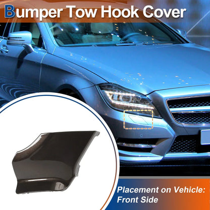 Bumper Tow Hook Cover for Mercedes-Benz A-Class (2013-2018) Crystal Brown