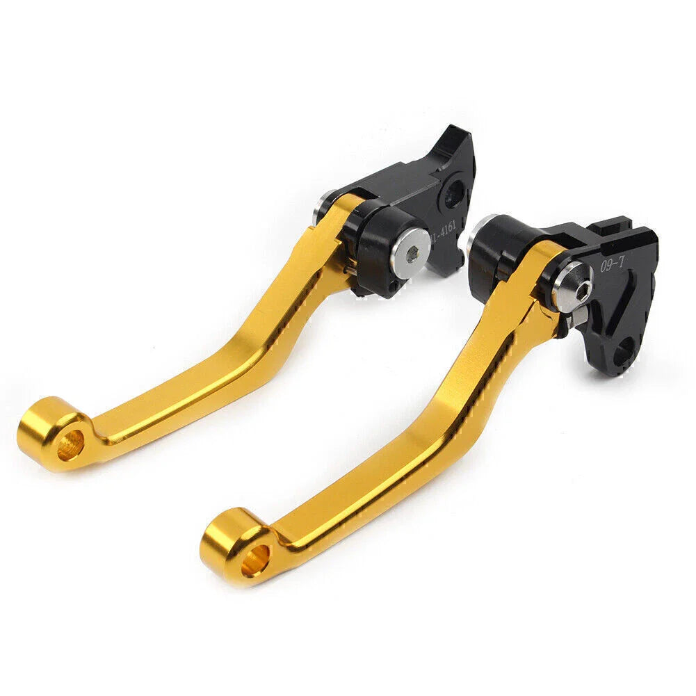 CNC Gold Disc Brake Clutch Levers for Yamaha TTR125L/LE/LW (2000-2020)
