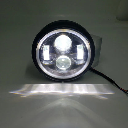 5.75" LED Round Headlight DRL for Harley Motorcycle