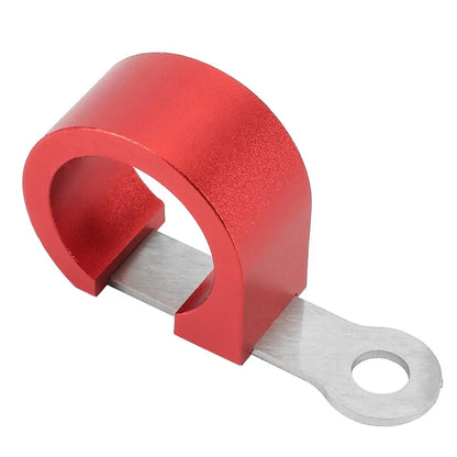 Red Front Brake Hose Guide Holder Clamp for Honda CRF150R CRF450RX (2007-2025)