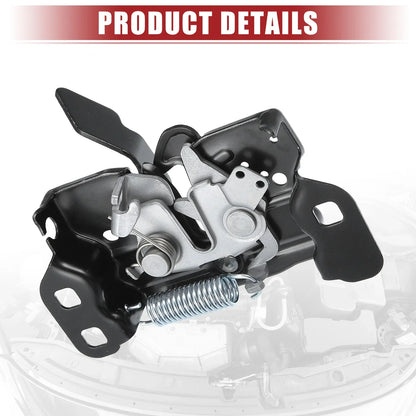 Hood Latch Replacement for Dodge Ram 1500 2009-2010 - Black (2009-2010)