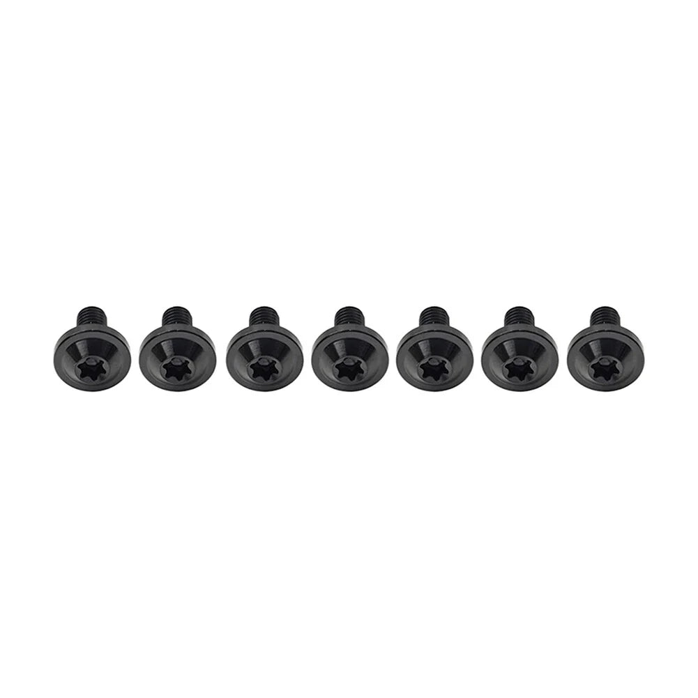 6 x Black Titanium M5x30mm Torx Head Screws for Bike Motorcycle