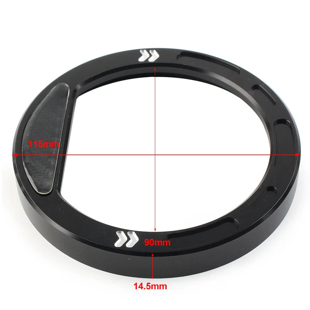 Billet Aluminum Speedometer Gauge Bezel for Polaris RZR 570 800 900 1000