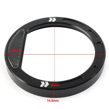 Billet Aluminum Speedometer Gauge Bezel for Polaris RZR 570 800 900 1000