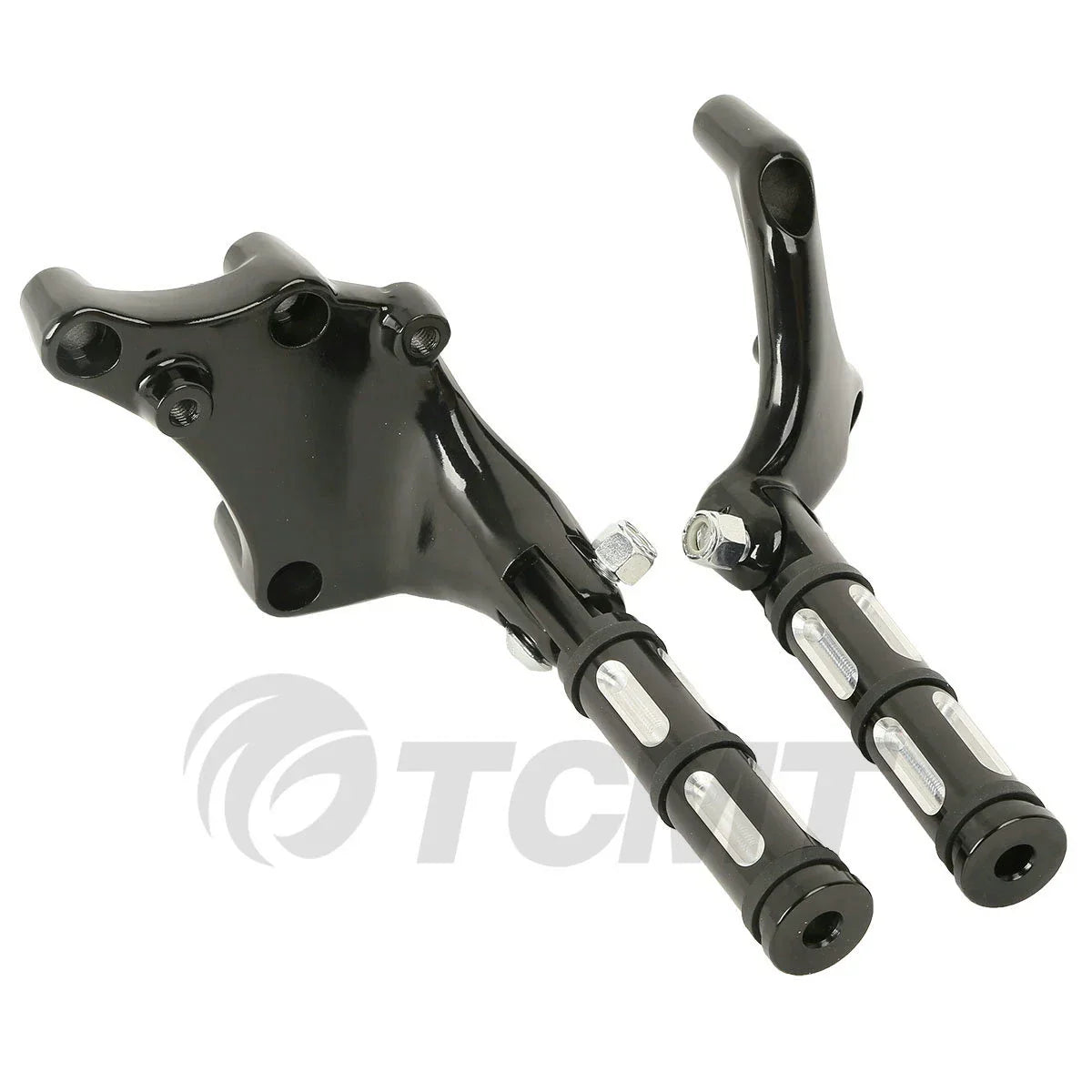 Passenger Footrest Footpeg Mount Bracket for Harley Sportster 883 1200 (14-22)