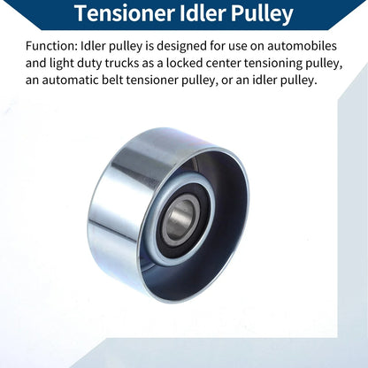Drive Belt Idler Pulley for Honda Civic (2006) - 1 x Quality Replacement Part