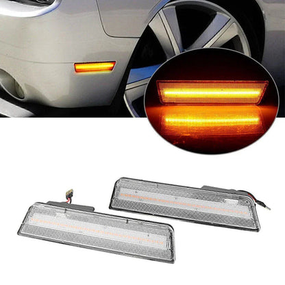 LED Front Side Marker Lights for Dodge Challenger (2008-2014) & Charger (2011-2014)