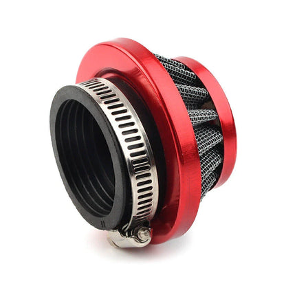 42 44mm Air Filter for 47cc 49cc 2-Stroke Mini Dirt Bike ATV Quad Red