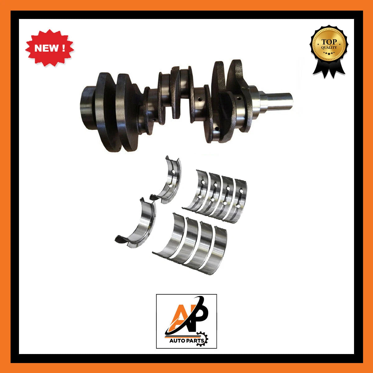 Crankshaft Bearing Set Replacement for Jaguar 3.0 Diesel (306DT) (2000–2000)