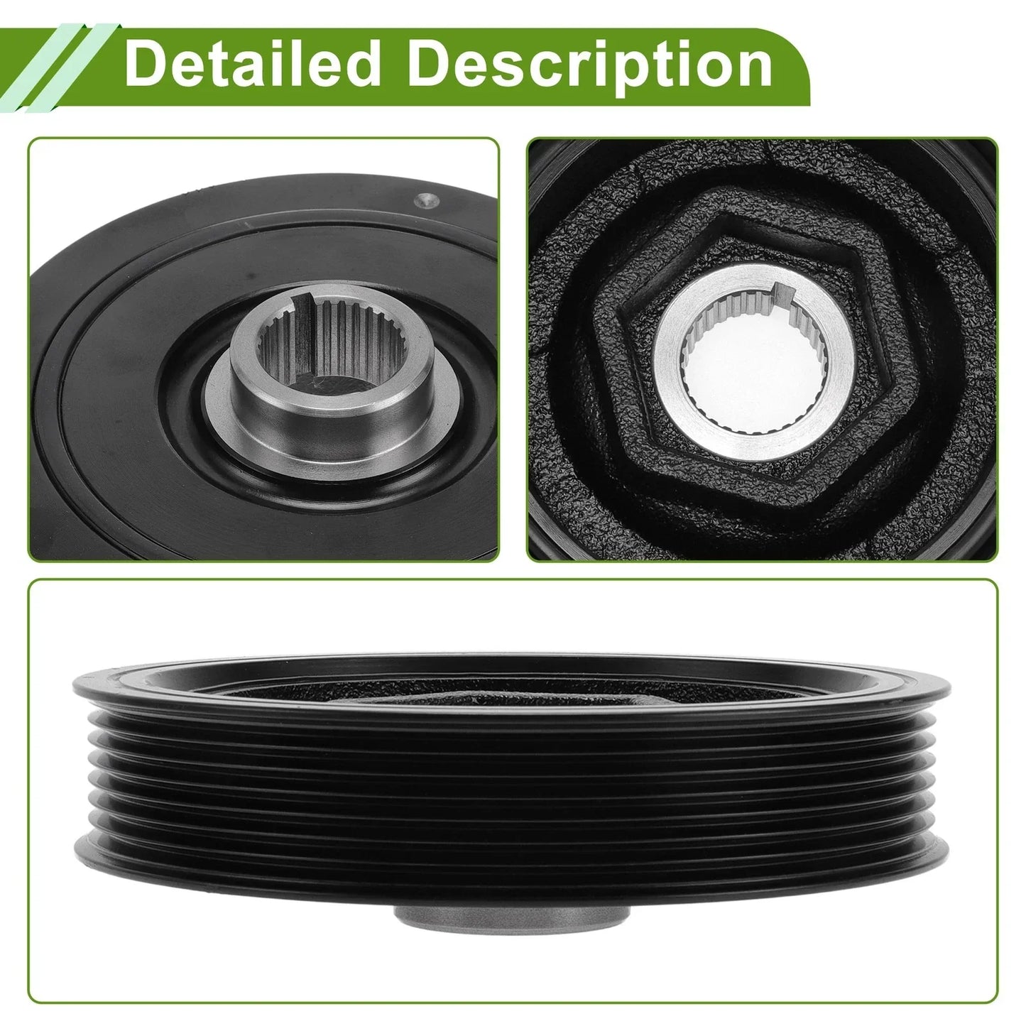Harmonic Balancer Crankshaft Pulley for Honda Element (2003-2011)
