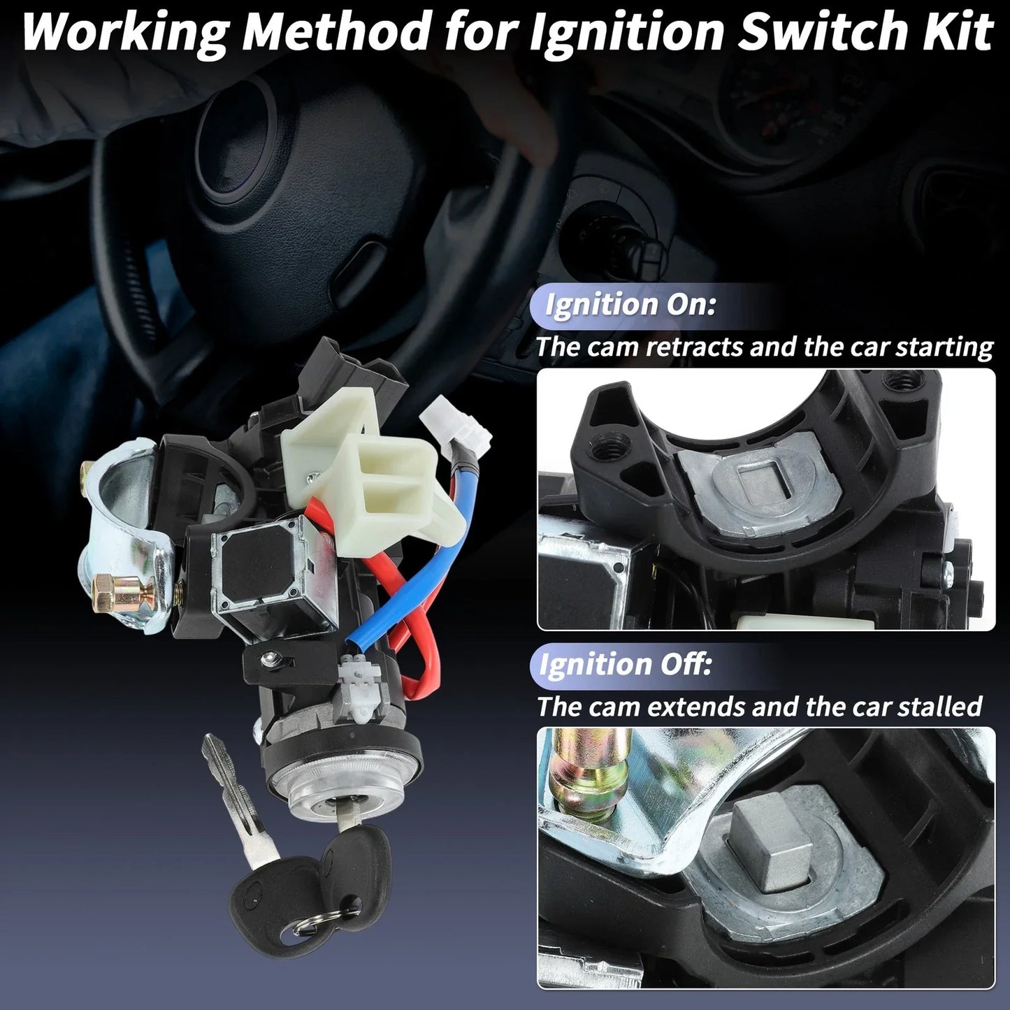 Ignition Lock Cylinder Housing for Hyundai Elantra (2017-2020)