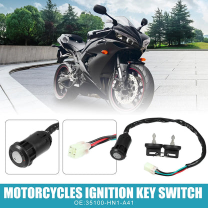 Motorcycle Ignition Key Switch for Honda 400EX (2005-2008)