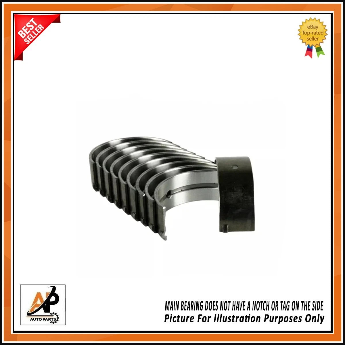 Engine Crankshaft Main and Rod Bearing Set for Jaguar XJ XF 3.0 (2009–2015)