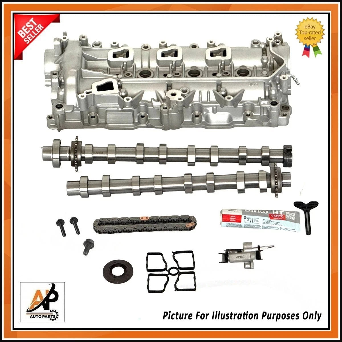 Camshaft Kit 8mm for Citroen Berlingo C3 C-Elysée (2005–2018)