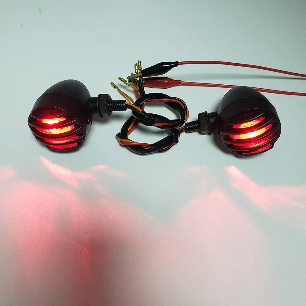 LED Blinker Turn Signal Tail Lights for Honda, Harley, Yamaha, Kawasaki