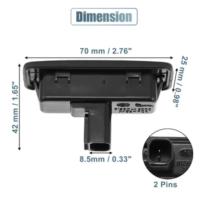 Rear Trunk Tailgate Handle Release Switch for Hyundai (2011-2016)