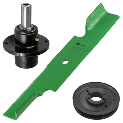 Deck Spindle Blade and Pulley Assembly Replacement for Scag SW32 (2013–2016)