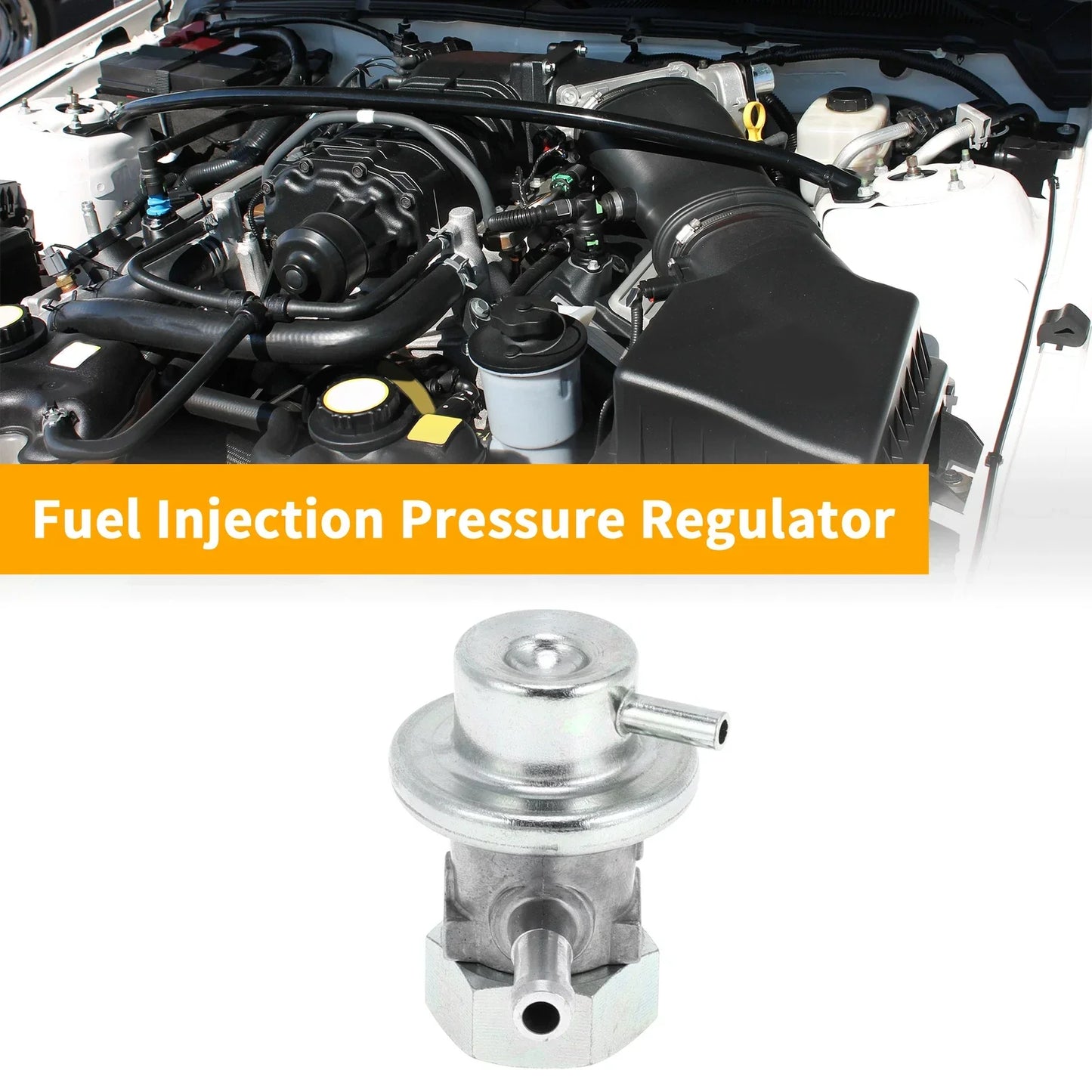 Fuel Pressure Regulator for Honda Civic (1997-2003) Metal 1 x Regulator