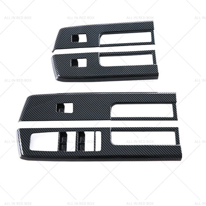 4x Window Lift Panel Cover Trim for Mitsubishi L200 Triton (2023-2025)