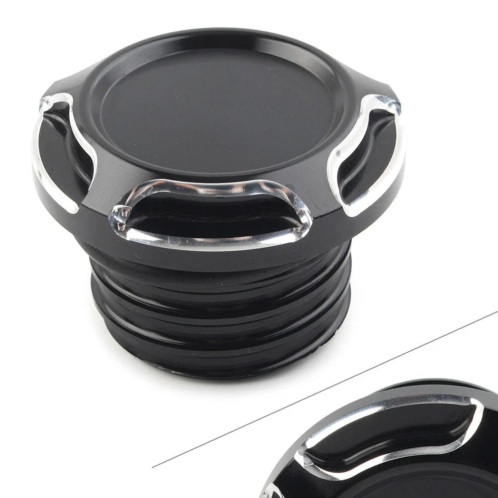 CNC Cut Vented Gas Cap for Harley Dyna Softail