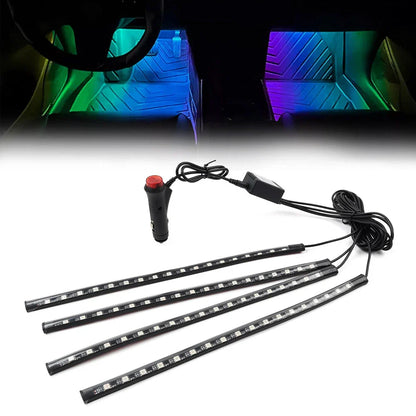 RGB Music Voice Control Floor Atmosphere Light Lamp 12V