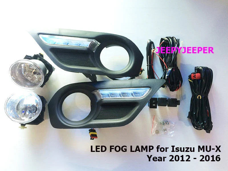 LED Fog Lamp Set for Isuzu MU-X MUX SUV (2012-2017)