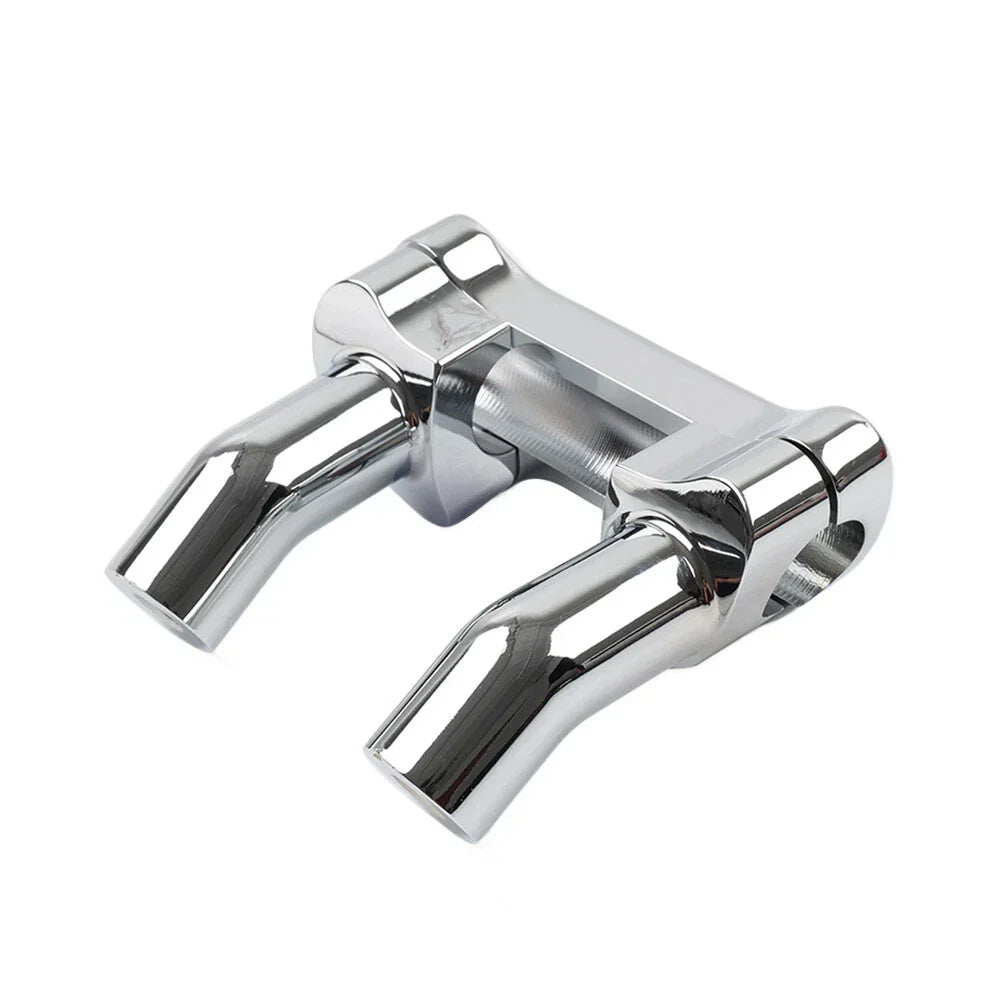 3.5" Chrome Handlebar Risers Clamp for Harley Dyna Softail Sportster