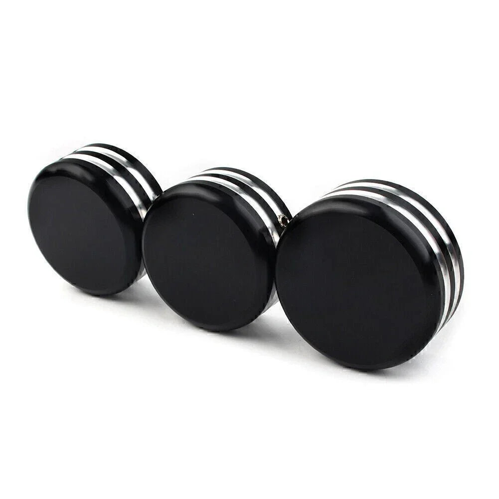 CNC Upper Fork Stem Nut Cover Black for Harley Sportster 883 (2004-2023)