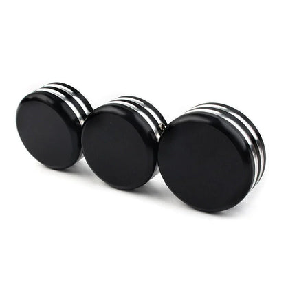 CNC Upper Fork Stem Nut Cover Black for Harley Sportster 883 (2004-2023)