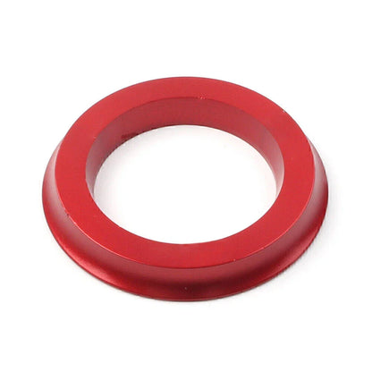 Red Ignition Key Switch Ring Cover for Motorcycle Alloy Cap