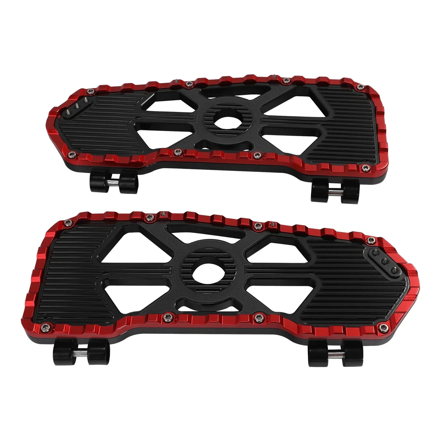 Driver Rider Floorboards Footboards Mount Bracket for Harley Road King (14-24)