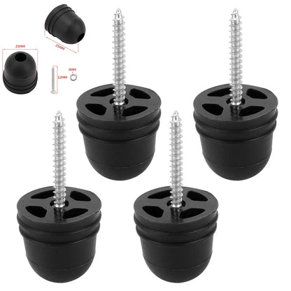 Door Bumper Pad / Threaded Fastening / for RV Sliding Doors