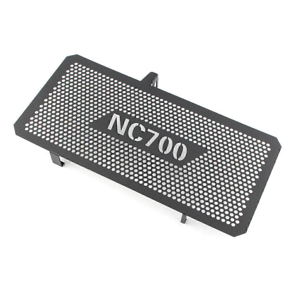 Black Front Radiator Engine Cooler Grill Cover for Honda NC700X NC700S (2012-2018)