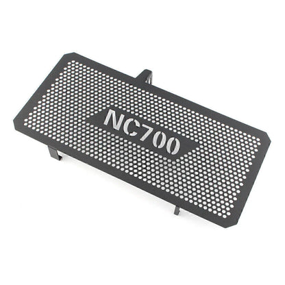 Black Front Radiator Engine Cooler Grill Cover for Honda NC700X NC700S (2012-2018)