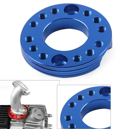 M28 Carb Adjuster Inlet Manifold Spinner Plate for Pit Dirt Bike Blue