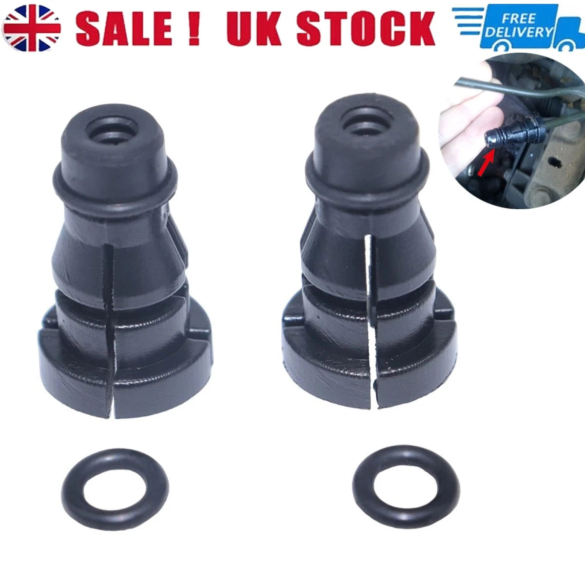 Clutch Line Master Cylinder Pipe Connector Seal Washer for Peugeot (1990–2010)