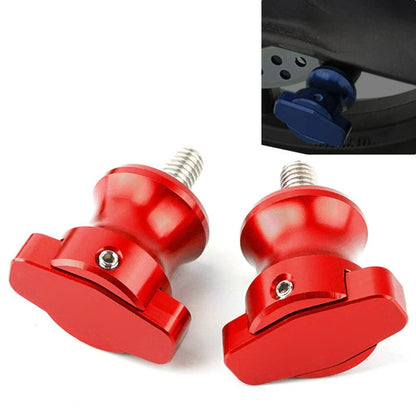 Red Swingarm Sliders Spools 8mm for Honda CBR600RR (2003-2017) Pair