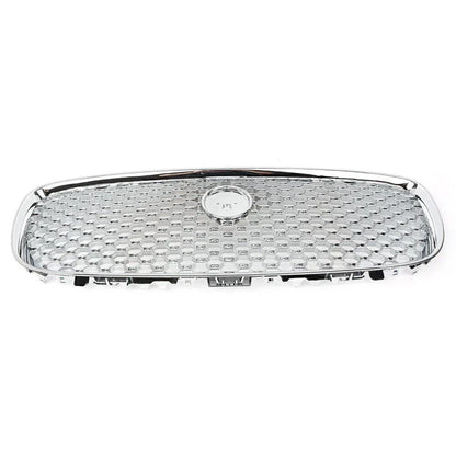 Front Upper Bumper Mesh Grille for Jaguar XF XFR (2016-2020) Chrome