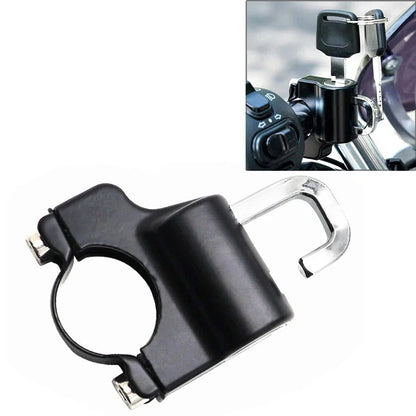 Motor Helmet Lock Handlebar 7/8" Tube Anti-theft Security for Universal