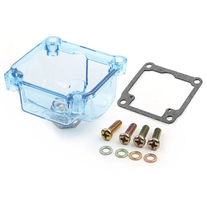 Plastic Carburetor Float Bowl Chamber for PHBG 50cc Blue