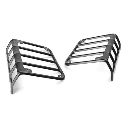 Black Rear Tail Light Covers for 2007-2017 Jeep Wrangler JK (2007-2017)